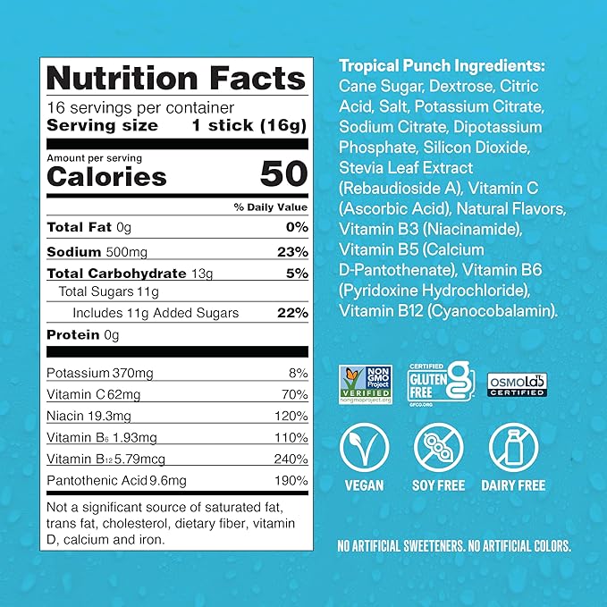 Liquid I.V.® Hydration Multiplier 1 Pack (16 Servings)