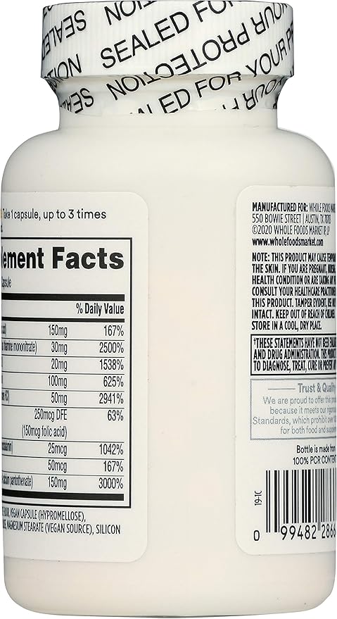 365 by Whole Foods Market, Vitamin 60 Veg