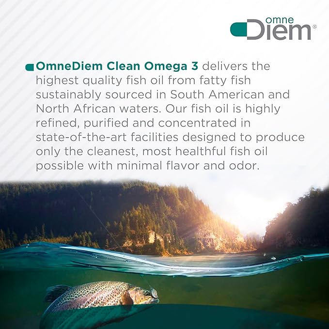 Clean Omega 3 – 1020mg, 120 Omega-3 Fatty