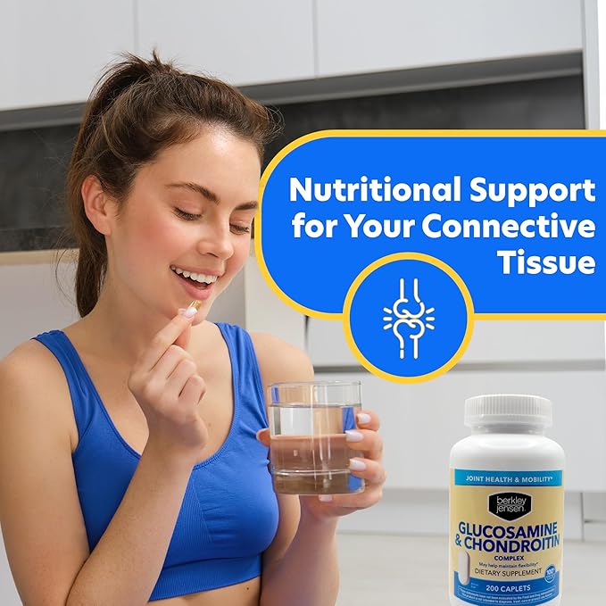Berkley Jensen Glucosamine Chondroitin MSM Boswellia Complex 200 Caplets 1)