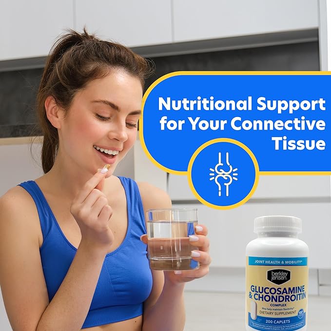 Berkley Jensen Glucosamine Chondroitin MSM Boswellia Complex 200 Caplets 1)