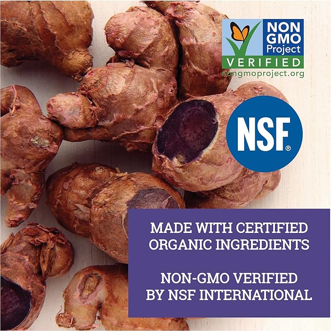 INCAS Organic Black Ginger 120 Vegan 500mg Each
