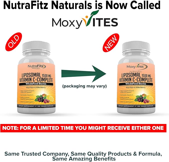 Liposomal Vitamin C with Zinc Capsules Support,1500mg/Serving 3 3 Month