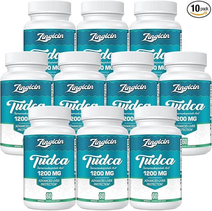 TUDCA Supplement 1200mg 600 Veggie