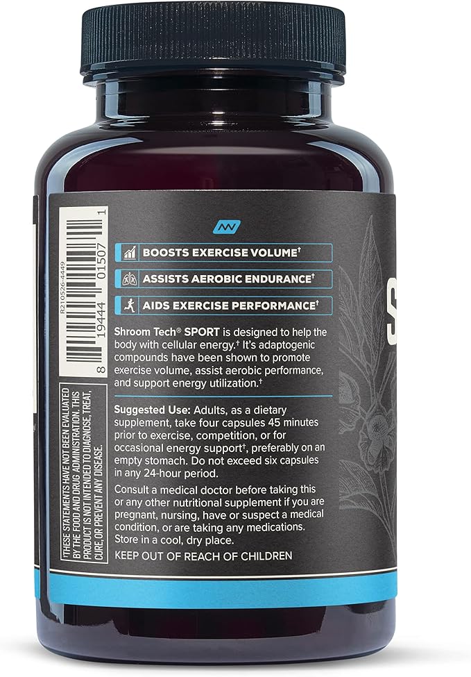 Onnit Shroom Tech SPORT: Clinically Studied (84ct)