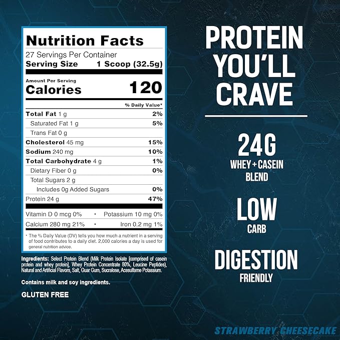 PEScience Select Low Carb Protein Powder, 27 Serving,