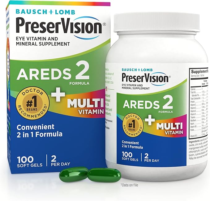PreserVision AREDS 2 + Multivitamin 2-in-1 100 Count