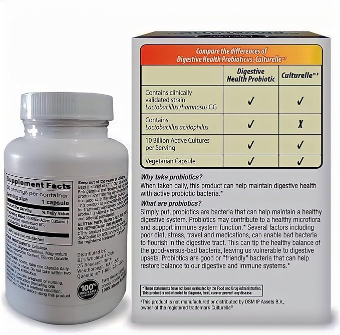berkley jensen Daily Care Digestive Health 80 Capsules