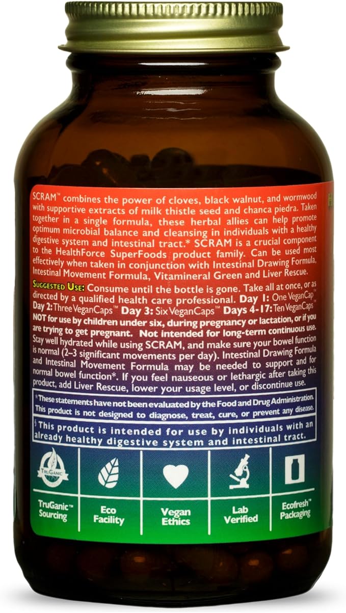 HEALTHFORCE SUPERFOODS SCRAM 150 Vegan 2)