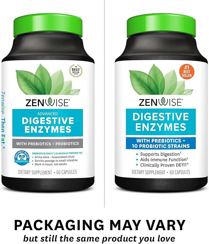 Zenwise Health Digestive Enzymes 60 Count