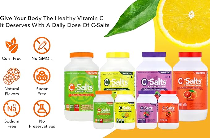 Buffered Vitamin C Powder Supplement 26oz