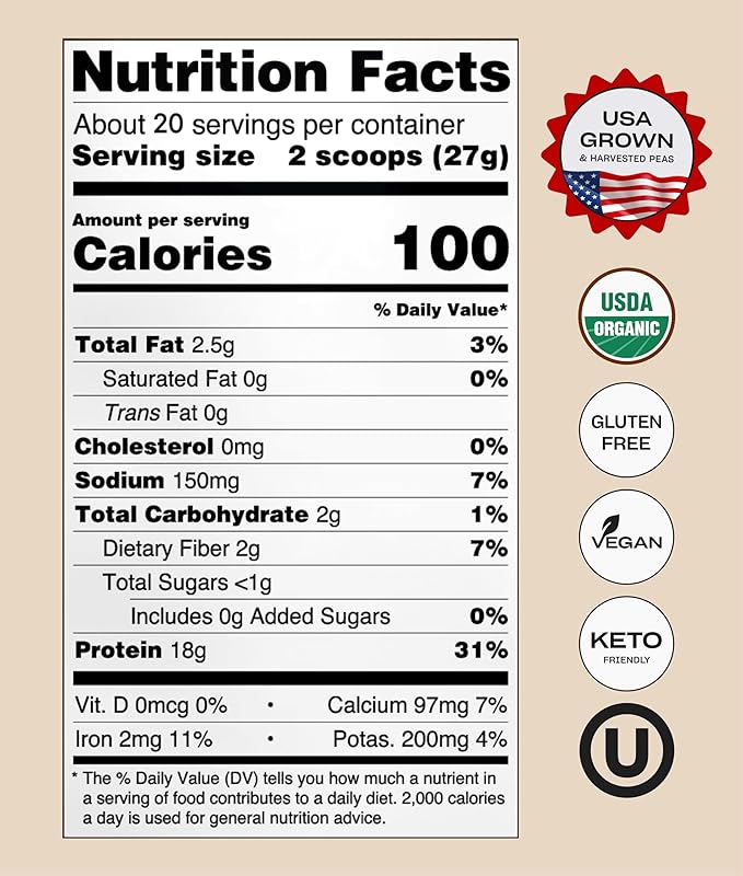 Heavenly Protein Powder (Simply Plain, 40