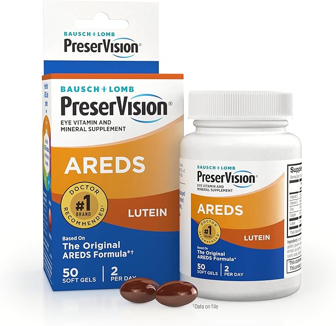 Preservision With Lutein Eye Vitamin & 50 Count