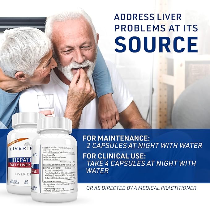 Hepatiben Liver Detox Cleanse, Non-GMO 60 Vegetarian