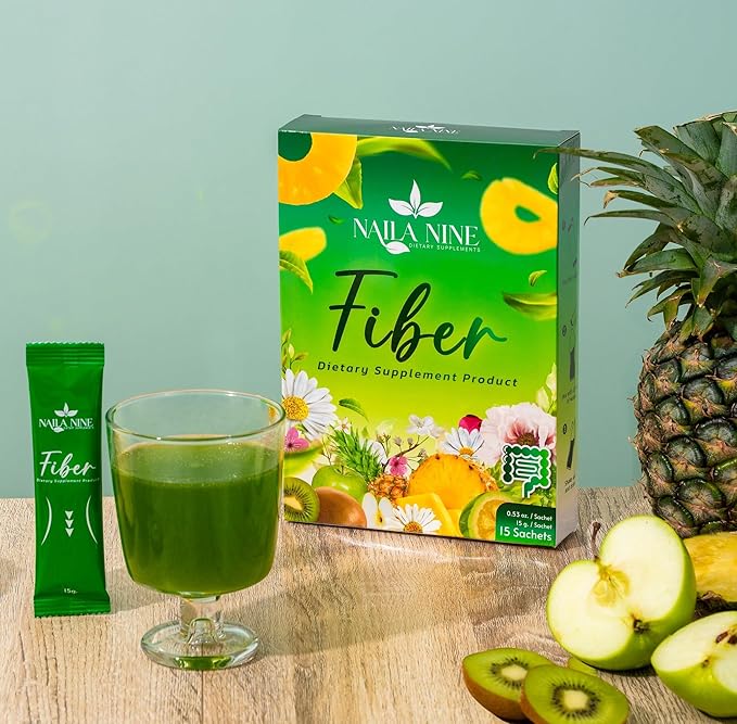 Prebiotic Fiber Supplement Powder Apple and 15 Sachets