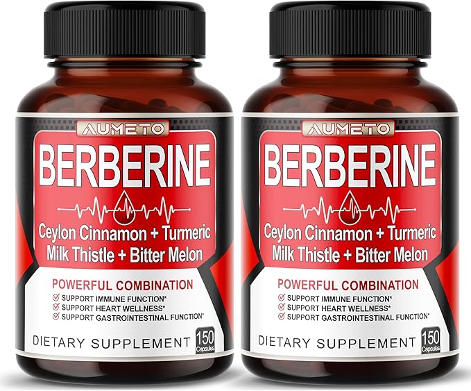 8 in 1 Berberine Supplement 13100mg per
