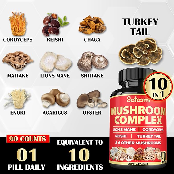 Satoomi 90 Capsules 10in1 Turkey 90 Days
