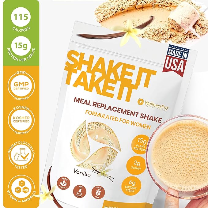 HARMONIFY Meal Replacement Shake for Women 15g Plant 16,9 Oz