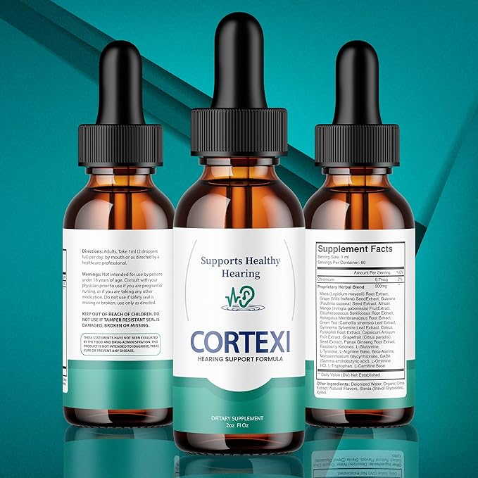 (2 Pack) Cortexi Ear Drops (2 oz)