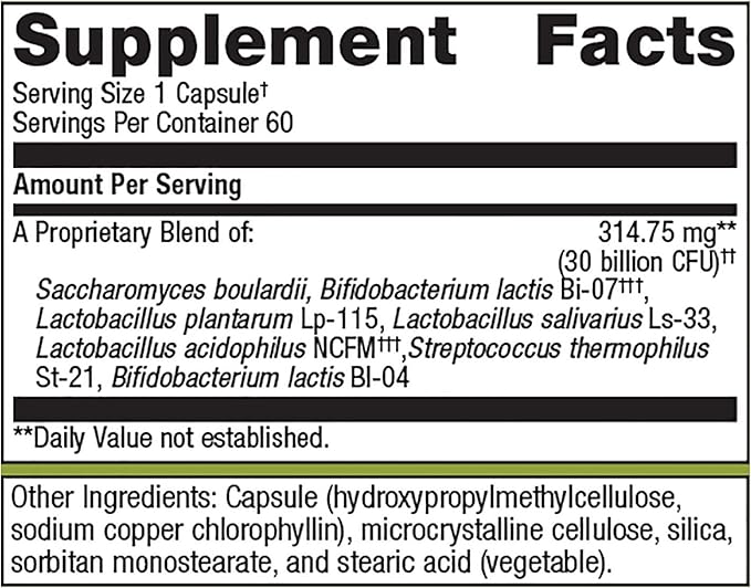 Metagenics UltraFlora Spectrum 60 Capsules
