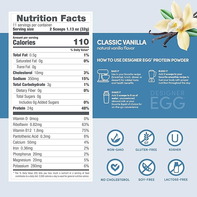 Designer Wellness, Designer Egg, Natural Egg 1.55 Pound