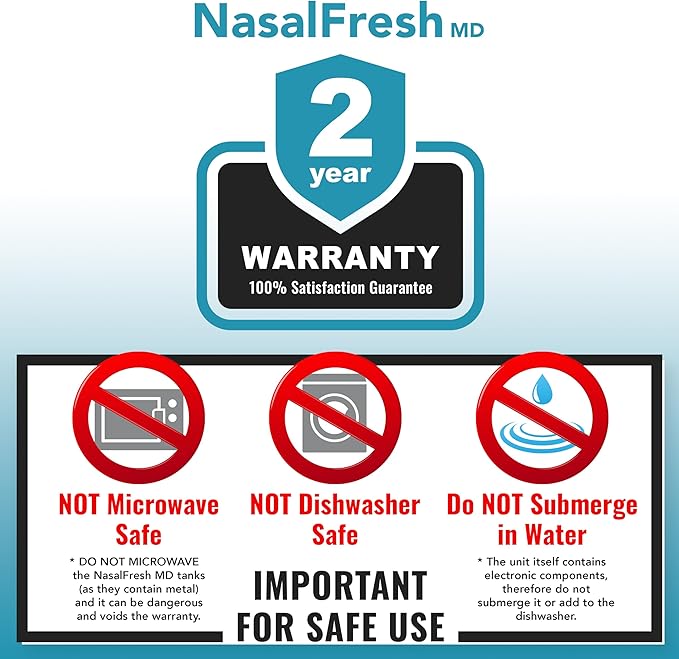 NASALFRESH MD - Dual Powered Nasal -60 Saline 2 Nose