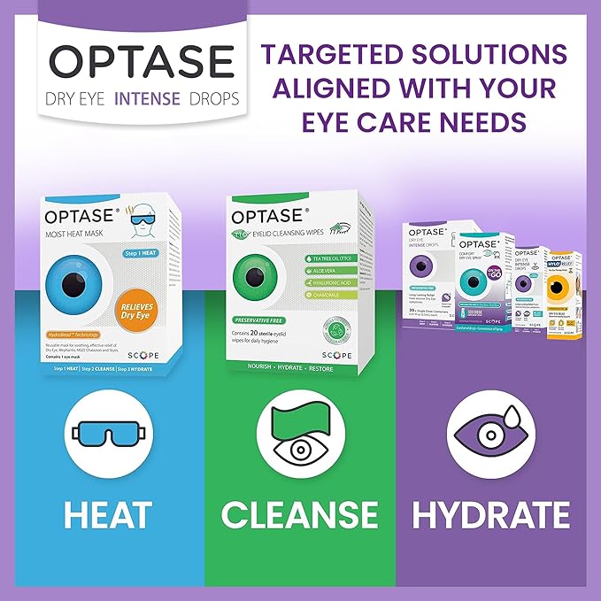 Optase Dry Eye Intense Drops, Single Dose 30 Single