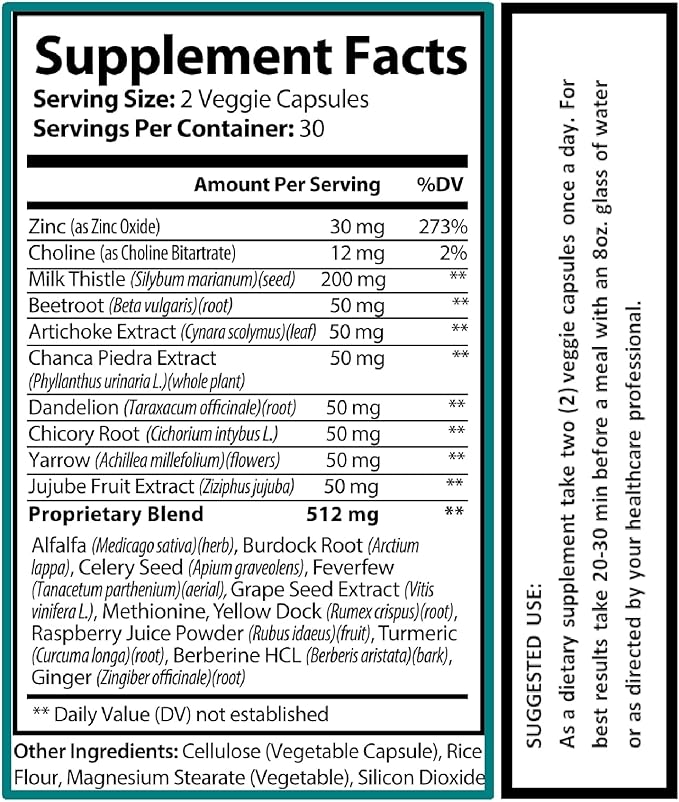 Hybrid Nutraceuticals Liver Support