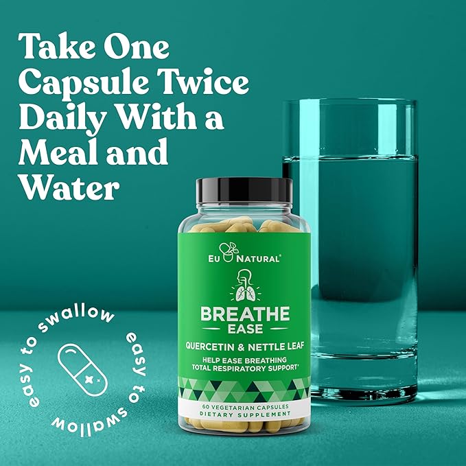 Breathe Inhaler Support Supplement – Sinus, 60 Vegetarian