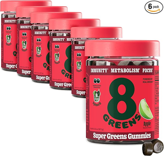 8Greens Daily Greens Gummies B12 - 50 Vegan 6