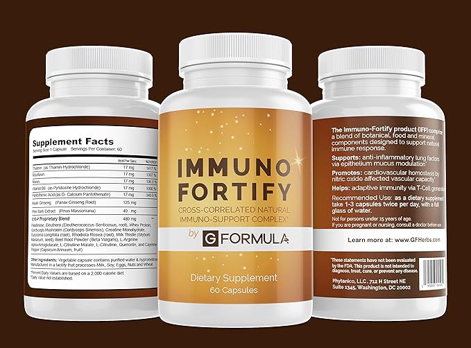 Immuno Fortify - Herbal Blend 60 Count