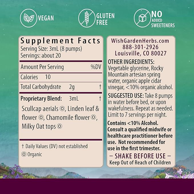 WishGarden Herbs Sleepy Nights for Pregnancy 2oz