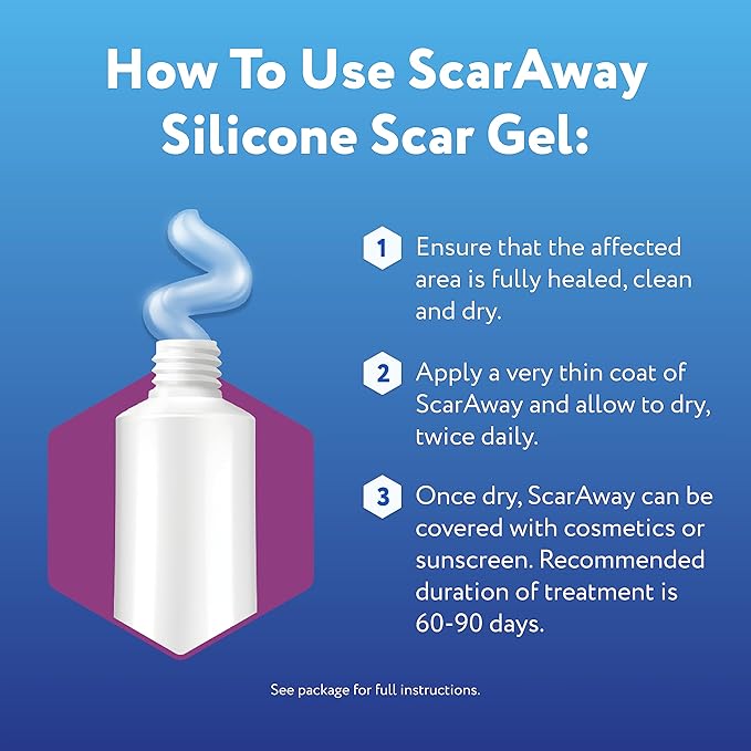 ScarAway Silicone Scar Gel, Helps Improve 10g (0.35 (0.35 Oz)