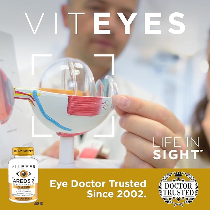 Viteyes AREDS 2 Classic Macular Health 180 Softgels