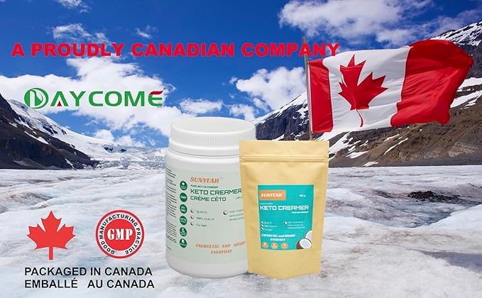 SUNYEAH MCT Powder- MCT Oil Powder, KETO Coffee Creamer, Pure C8 C10, No-Sugar, From coconut, 300 g, Excellent in Coffee, Tea, Water, Shakes, Smoothies, Unflavoured, No-GMO
