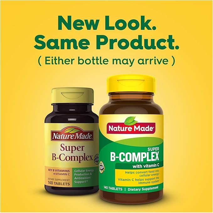 Nature Made Super B Complex 140 Tablets, 140 Day