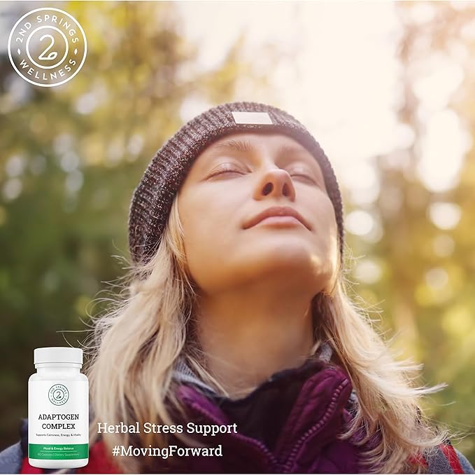 Adaptogen Complex Calmness, Energy and Vitality Booster 60 Vegetarian