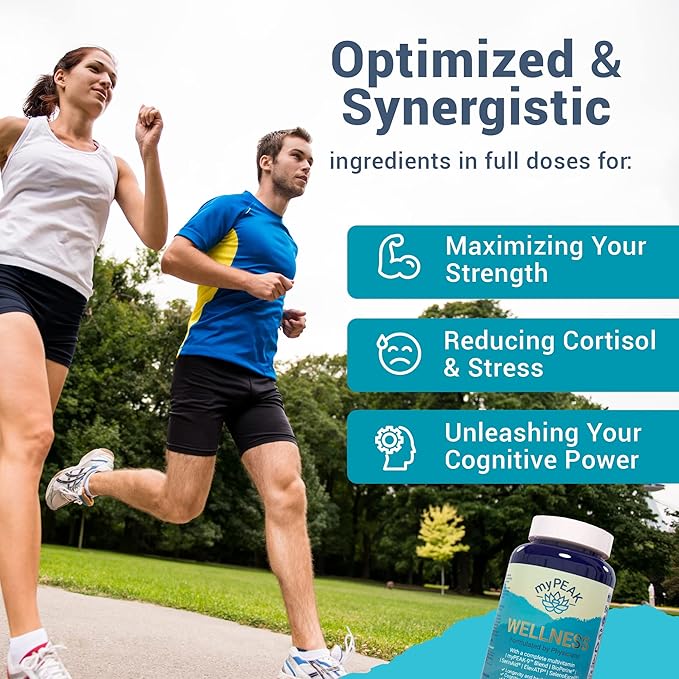Wellness Award-Winning Vegan Multivitamin with ElevATP 90 Count