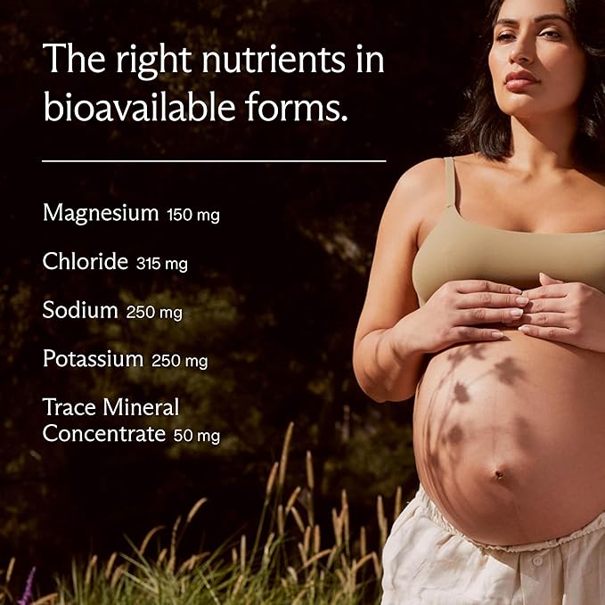 Needed. Hydration Support with Electrolytes & Trace Minerals – Electrolytes for Pregnancy & During Lactation - 30 Hydration Packets Lightly Sweetened with Real Fruit, Grapefruit
