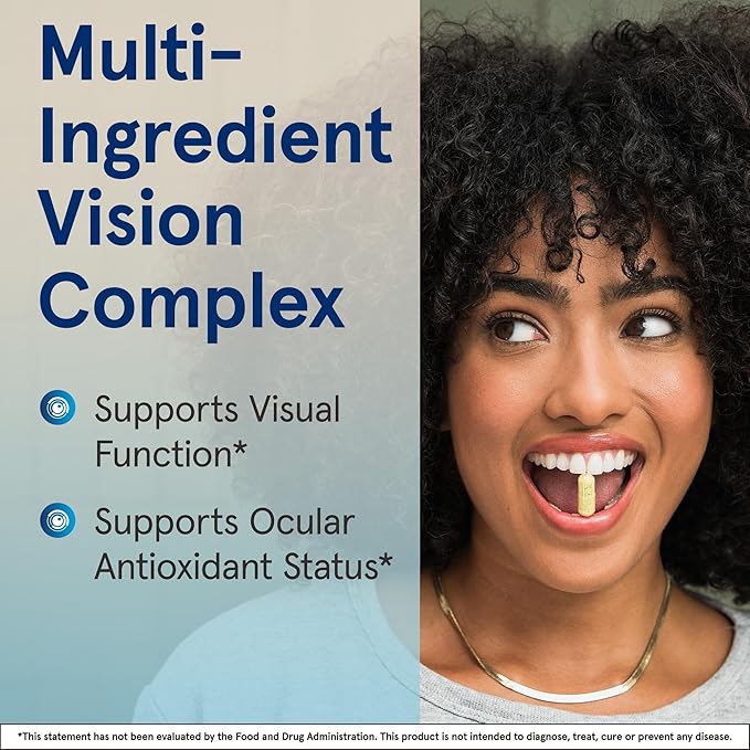 Jarrow Formulas® Vision Optimizer, Dietary Supplement, Vision Complex, Supports Visual Function, 90 Capsules, Up to a 30 Day Supply