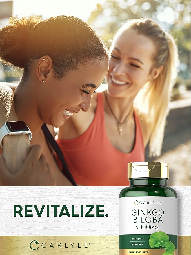 Carlyle Ginkgo Biloba 3000mg 400 Tablets