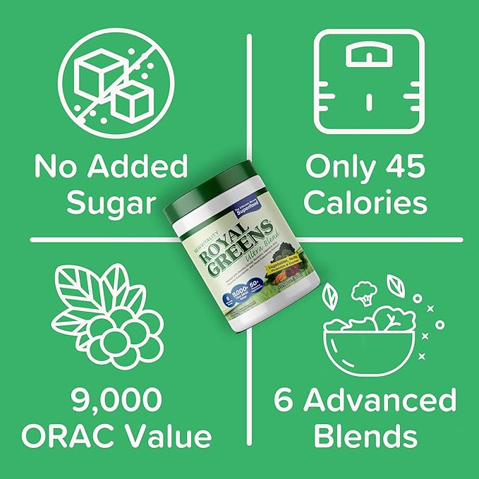 New Vitality Royal Greens Ultra Superfood 10.75oz (30 (30 Day