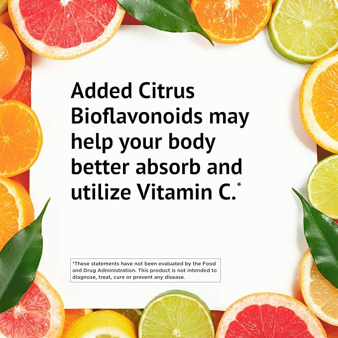 American Health Ester-C with Citrus Bioflavonoids Capsules 500 mg, 240 Count 1), 120 120 Servings