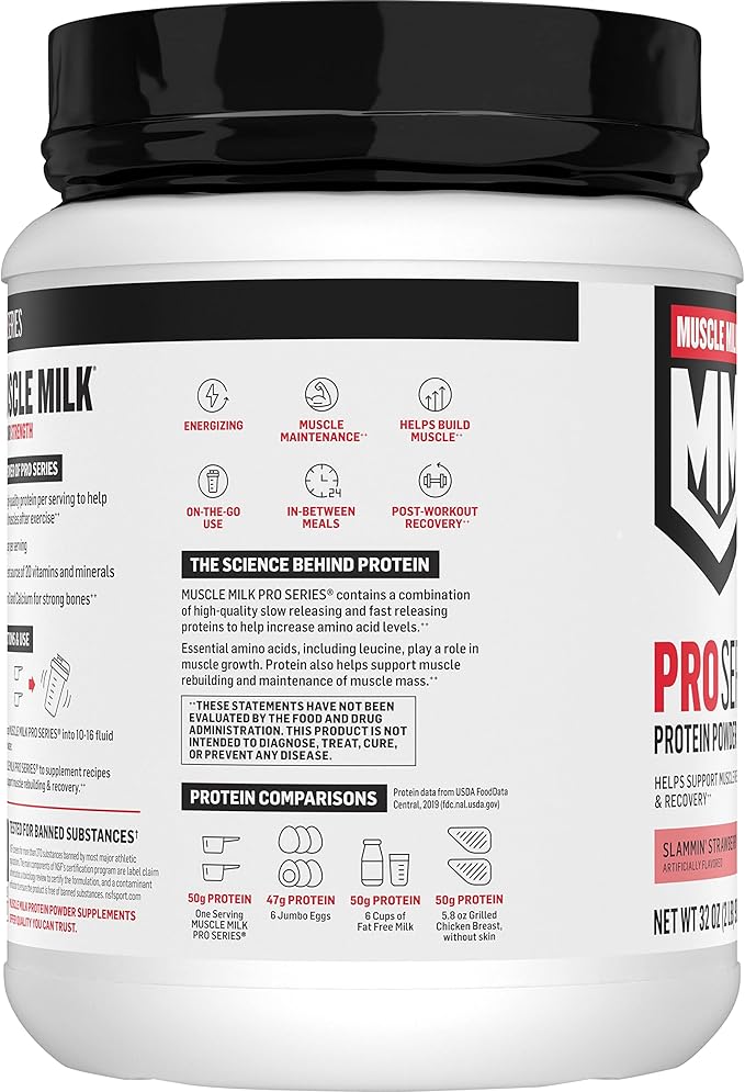 Muscle Milk Pro Series Protein Powder, 2 Pounds 1)