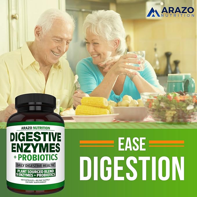 Digestive Enzymes with Probiotics 120 Pills