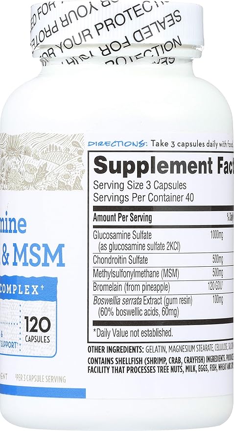 365 Everyday Value, Glucosamine Chondroitin & 120 ct