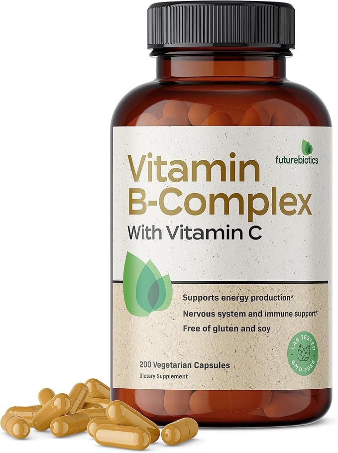 Futurebiotics Vitamin B Complex with Vitamin 200 Vegetarian