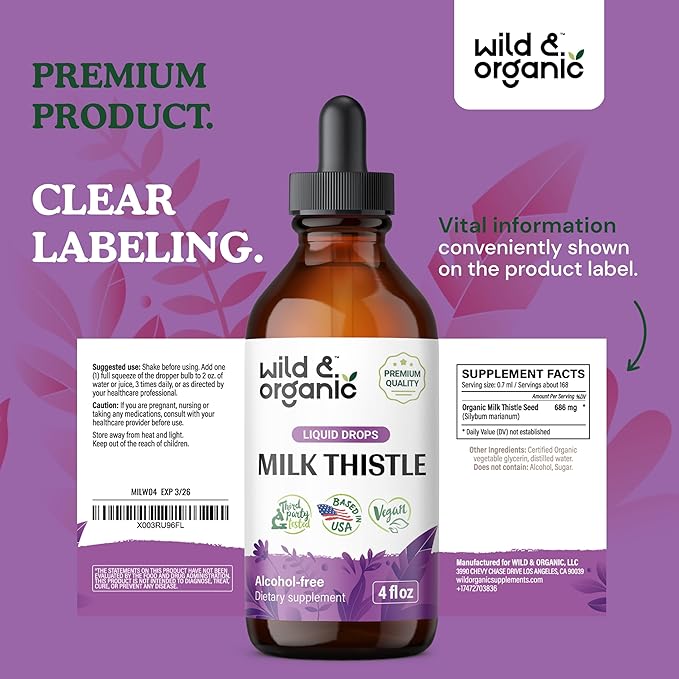 Milk Thistle Liquid 4 fl
