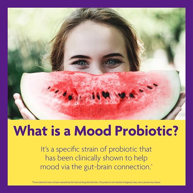 InnovixLabs Mood Probiotic Supplement Rosell-52ND & Rosell-175, 60 60 Capsules