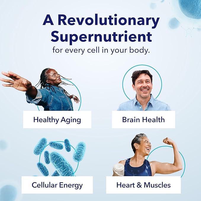 TRU NIAGEN Patented NAD Supplement for Anti Aging and Cell Regeneration, 300 mg Niagen, 30 Servings | Supports Cellular Energy, Brain, Muscle | Nicotinamide Riboside (NR) Take 1 Daily | 1 Bottle